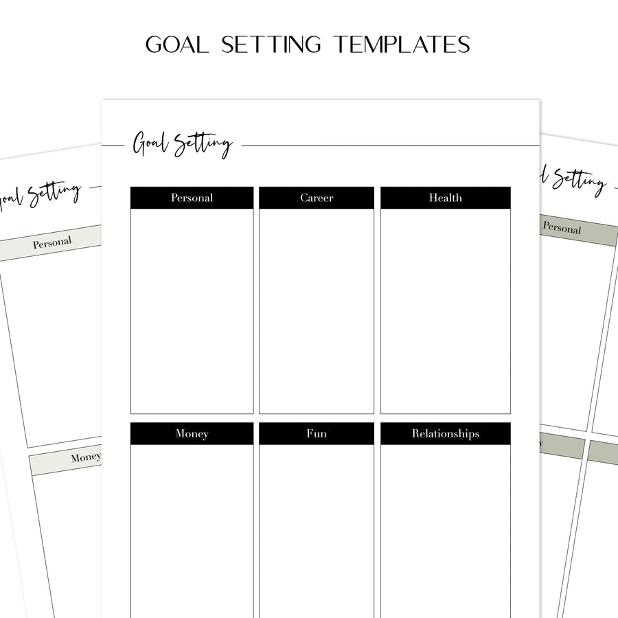 Goal Setting Template
