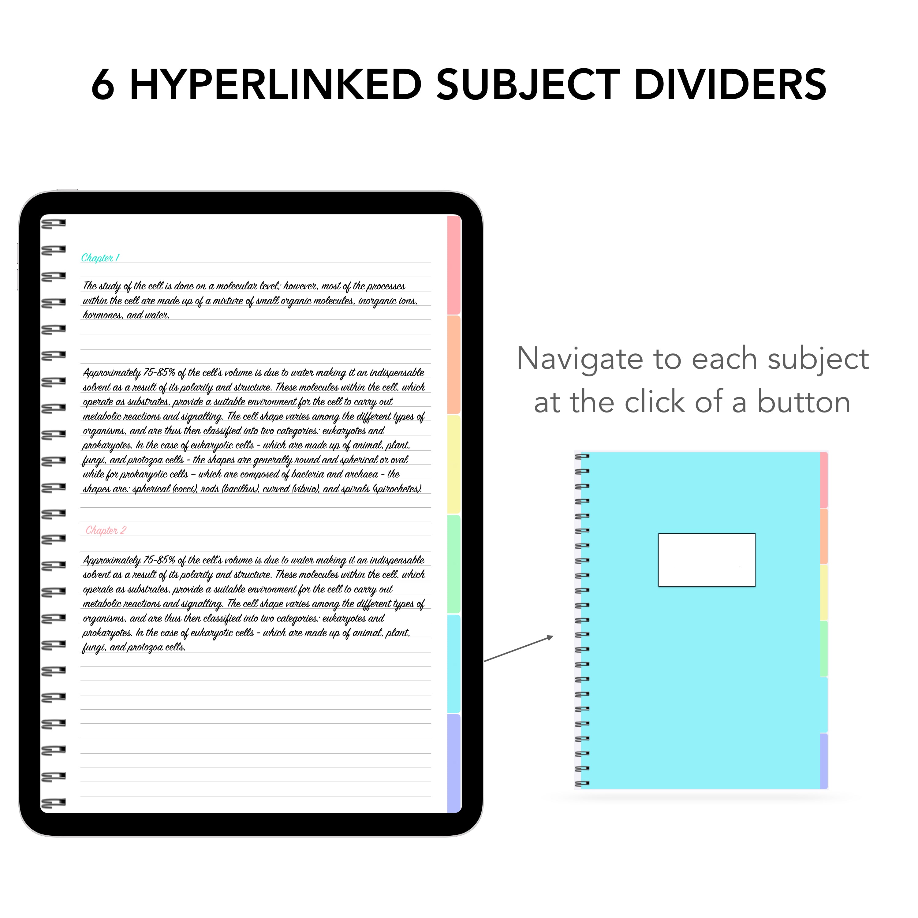 Collective Notebook Method Digital Notebook - Rainbow – The Planners Collective
