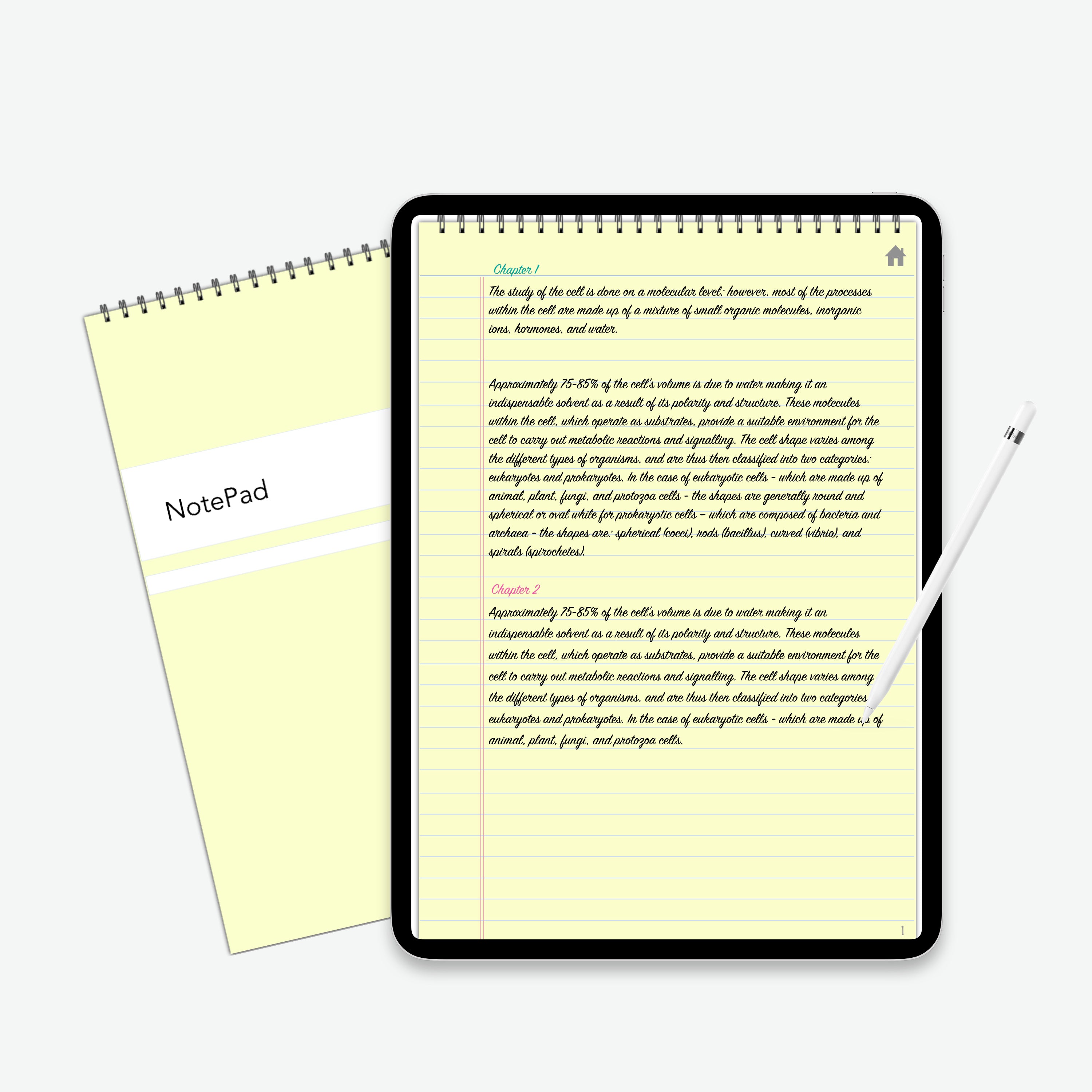 Digital Notepad Notes Digital Notepad – The Planners Collective