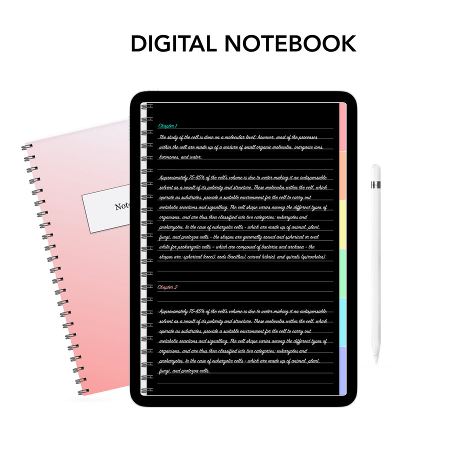 Digital Notebook - Black