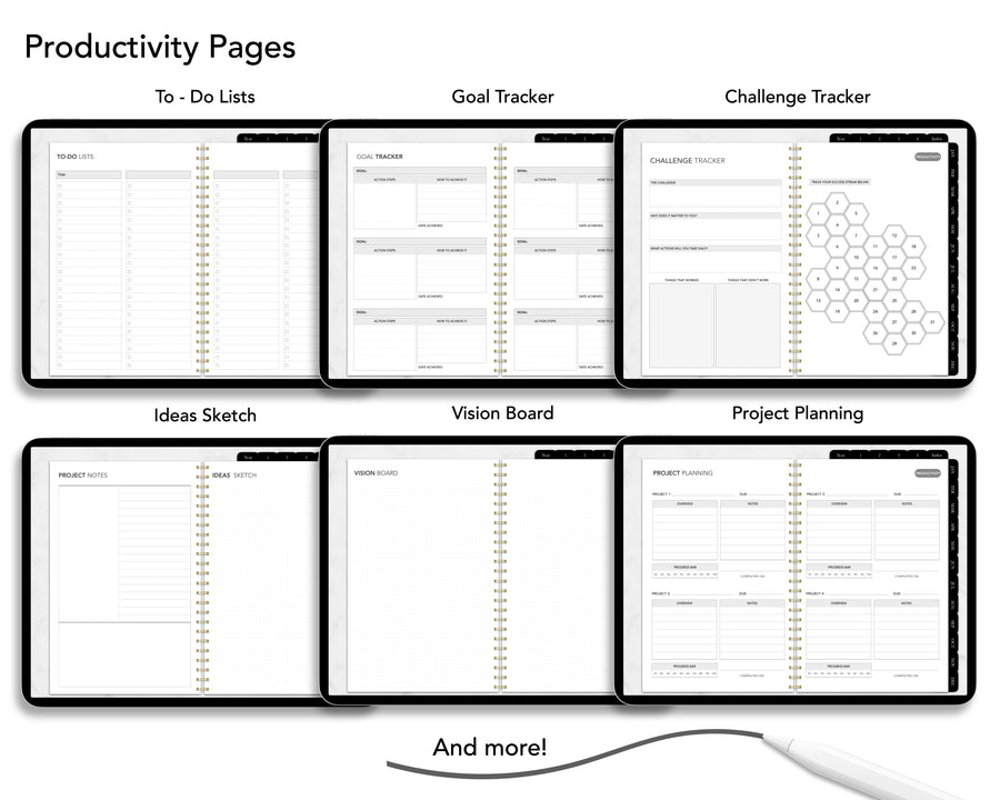 The Classic Planner - Black