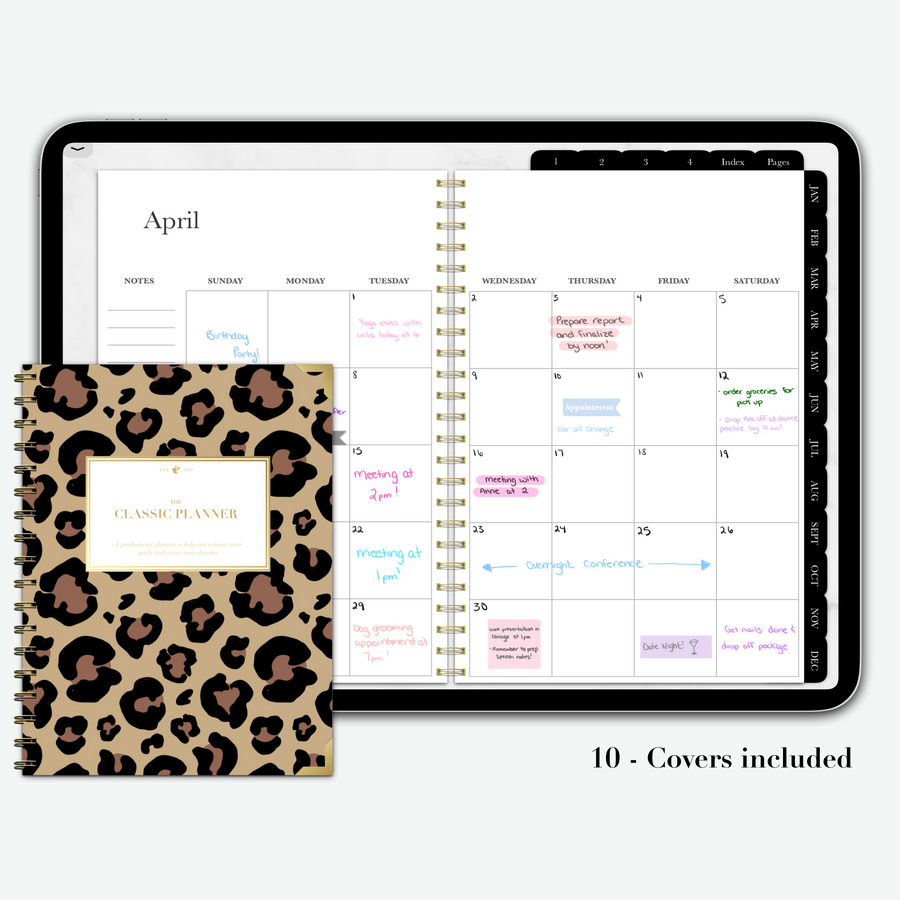 gear planner classic Undated Classic Planner